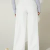 PETITE High Waist Wide Leg Pants