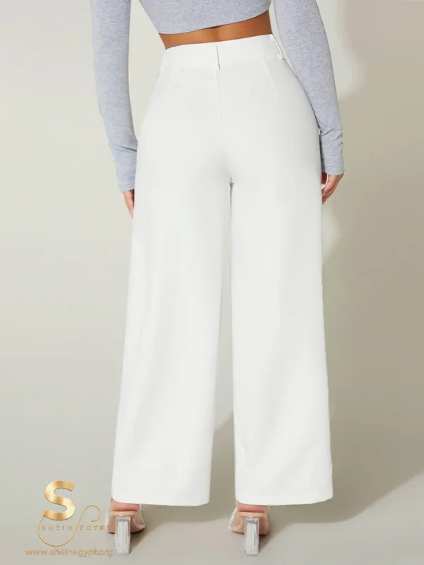 PETITE High Waist Wide Leg Pants