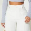 PETITE High Waist Wide Leg Pants