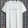 T-Shirt with Cursive 'Freedom'