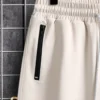 drawstring waist casual shorts