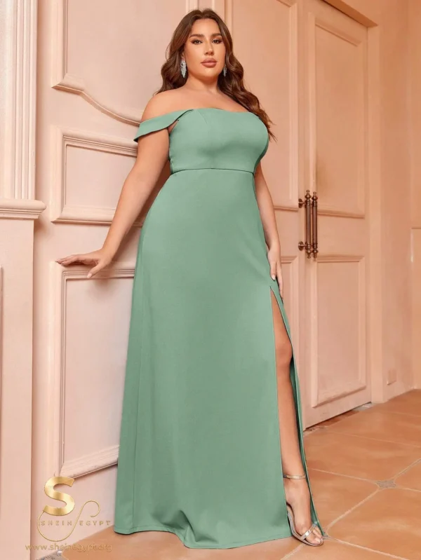 Bridesmaid Dress Off Shoulder Design