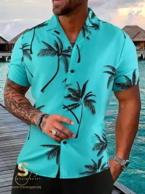17107286534ef6cbd5e7fc5d05a5f076ff23b96138_thumbnail_405x552 Men's cyan blue shirt