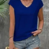 Color V-Neck T-Shirt