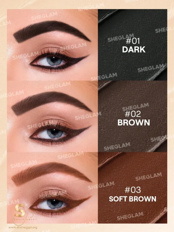 173097203487dc40073e81f6179f95fe2a025cf548 SHEGLAM Streamline Brow & Eyeliner Gel 3 In 1