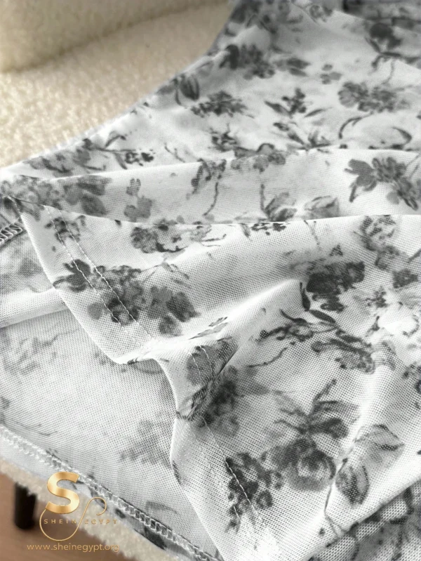 SHEIN LUNE Casual Black Floral