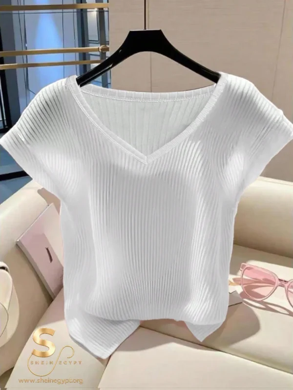 Women's Summer Solid Color T-Shirt