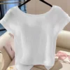Women's Summer Solid Color T-Shirt