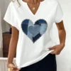 1761014110ac727dc827d3f6d982092dd146af4914 SHEIN Clasi Women's Heart Print
