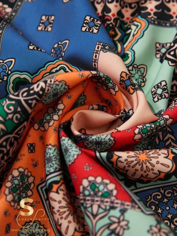 17627524932e4b7a9501c86bc9b1e891c395b5c305 Sylviya Women's Casual Floral Print Blouse