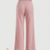 17630059623325c98adae2aefa95f89b60c16a86bf Zippered Pocket Suit Fabric Straight Leg Pants