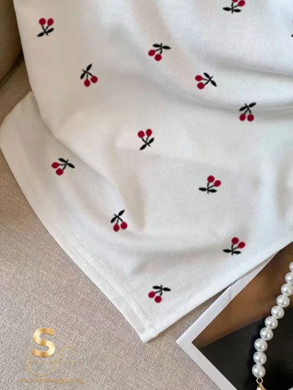 Everyssa Cherry Print T-shirt