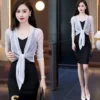17680994200c5cba99d127076a964565361a135c8b Chiffon Shawl Cardigan For Women