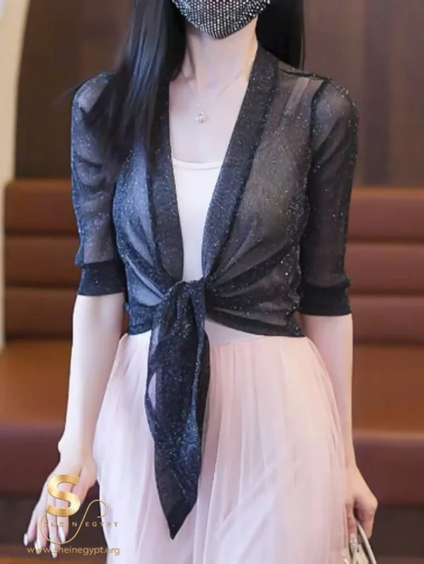 1768099455d2a906aae5b4ade7db00d8c6a62a341a Chiffon Shawl Cardigan For Women