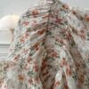 Shein Egypt women's floral print textured knit pajama set