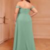 Bridesmaid Dress Off Shoulder Design