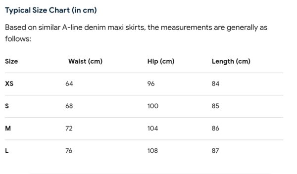 DAZY High Waist A-line Denim Skirt