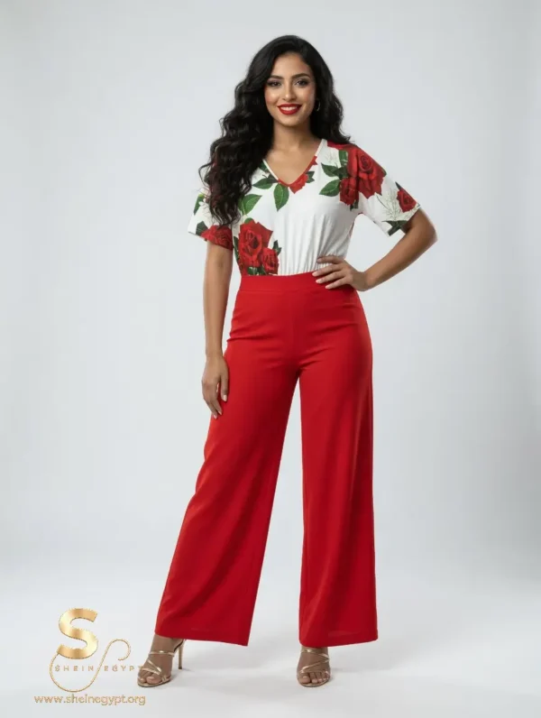 WhatsApp Image 2026-04-28 at 11.03.38 PM V-Neck Roses Jumpsuit