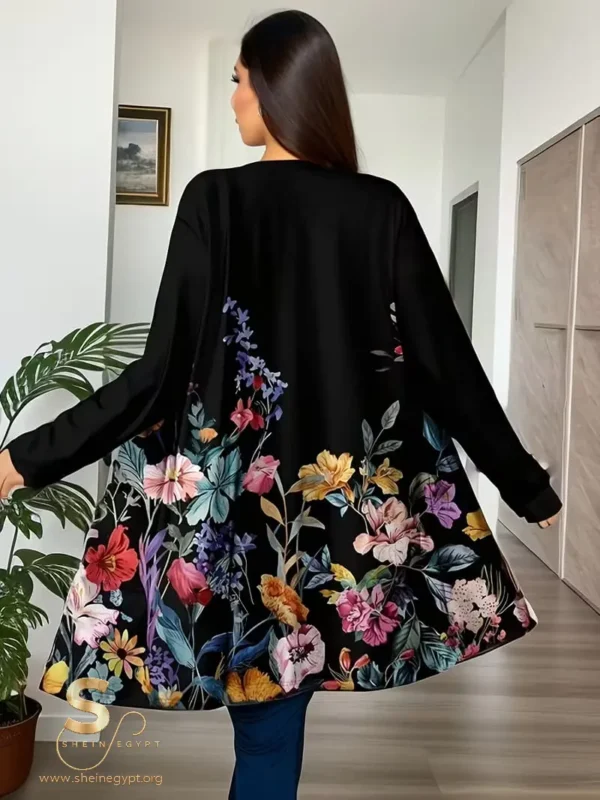 WhatsApp Image 2026-04-28 at 12.47.13 PM Plus Size Women'S Floral Cardigan