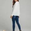 Button-down blouse