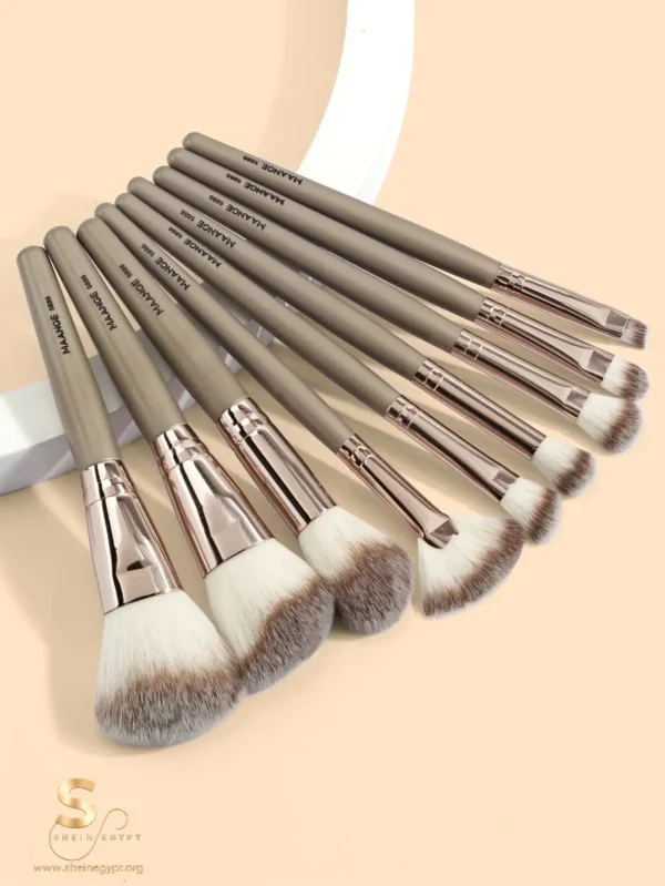 9-piece makeup brush set