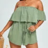 GREEN LOOSE JUMPSUIT