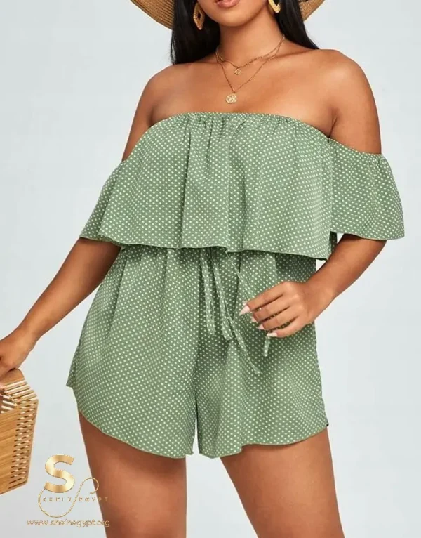 GREEN LOOSE JUMPSUIT