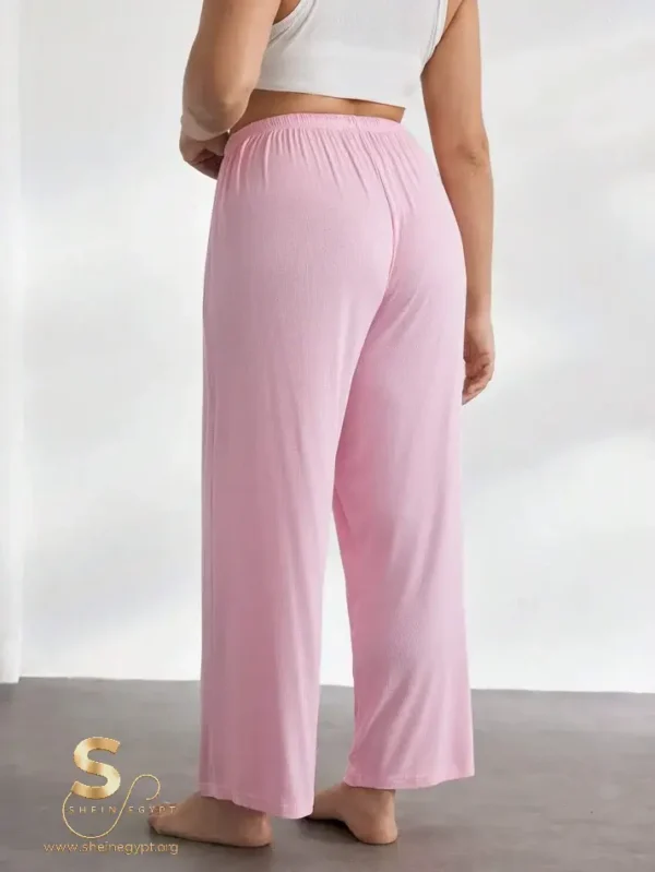 download_72_c9a61fde-aed3-48fd-a9c3-50f095359240 SHEIN Leisure wide-leg pajama pants