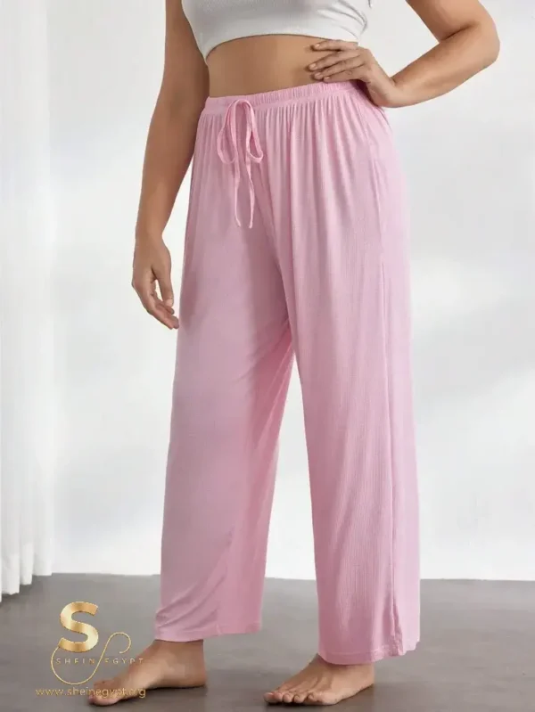 download_74_ef1ca283-7548-455d-aa57-6603136db589 SHEIN Leisure wide-leg pajama pants
