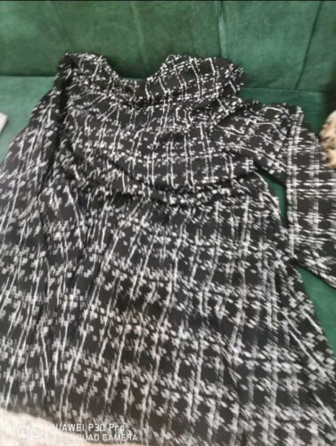 SHEIN Round Neck Long Sleeve Short Dress photo review