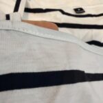 Franclia French Minimalist Fitted Striped Knit Tee photo review