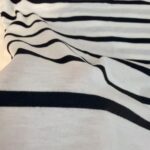 Franclia French Minimalist Fitted Striped Knit Tee photo review