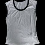 Franclia French Minimalist Fitted Striped Knit Tee photo review