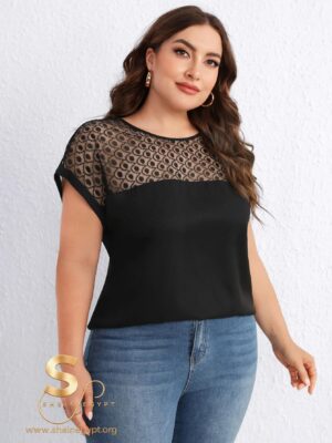1678333036a7f282becc3dd014f6366930d1880d3c SHEIN Sleeve Blouse