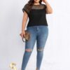 SHEIN Sleeve Blouse
