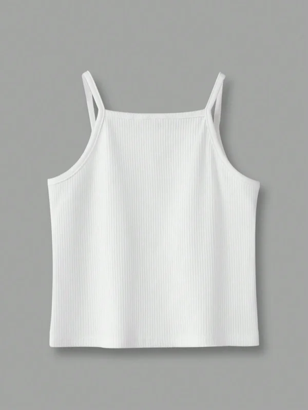 SHEIN Young Girl Simple Fit Top