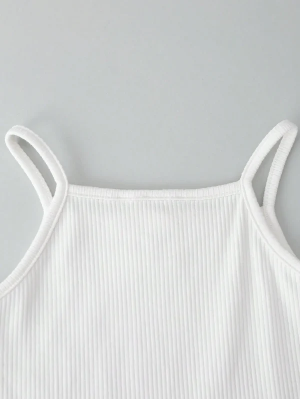 SHEIN Young Girl Simple Fit Top
