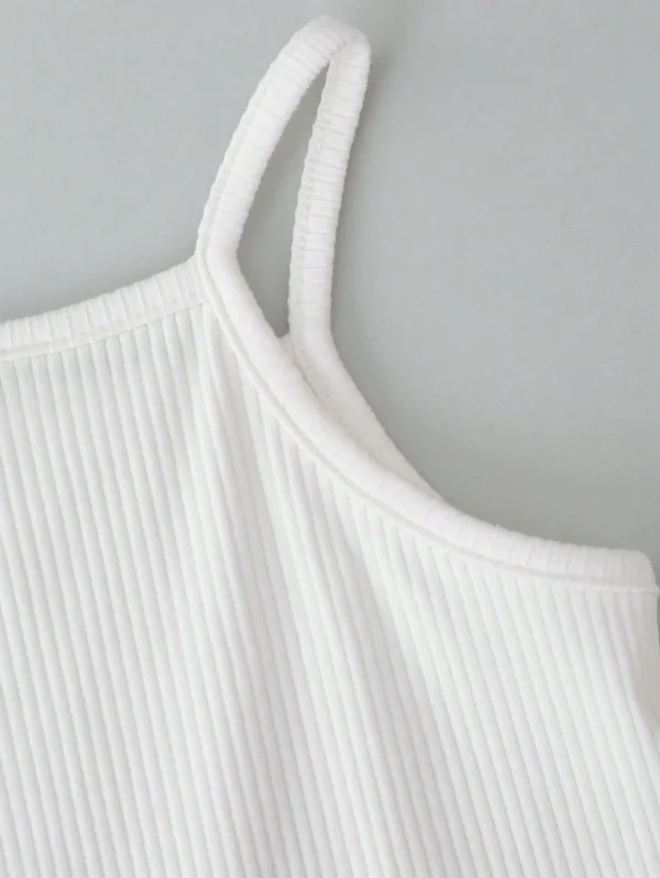 SHEIN Young Girl Simple Fit Top