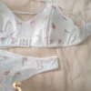 SHEIN Floral Print Bra & Panty Lingerie Set