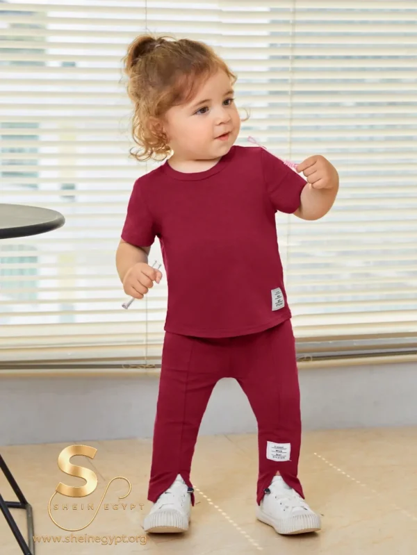 SHEIN Leap Crew Baby Girl