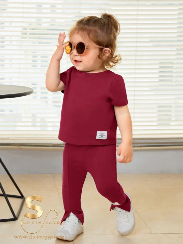 SHEIN Leap Crew Baby Girl