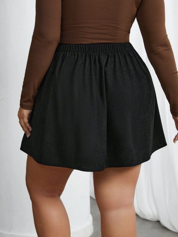 SHEIN Privé Plus Size Women's Skirt