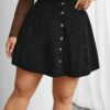 SHEIN Privé Plus Size Women's Skirt