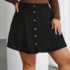 SHEIN Privé Plus Size Women's Skirt