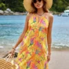 SHEIN Summer Women Beach Dress