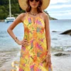SHEIN Summer Women Beach Dress