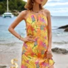 SHEIN Summer Women Beach Dress