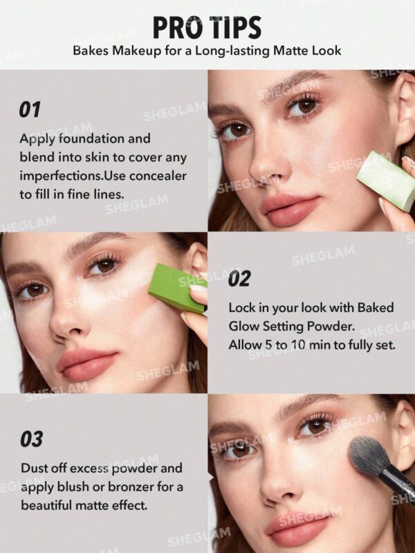 1715653351c9fc42bcc594c3bcd7bbff1a4d4cd3a7 SHEGLAM Baked Glow Setting Powder