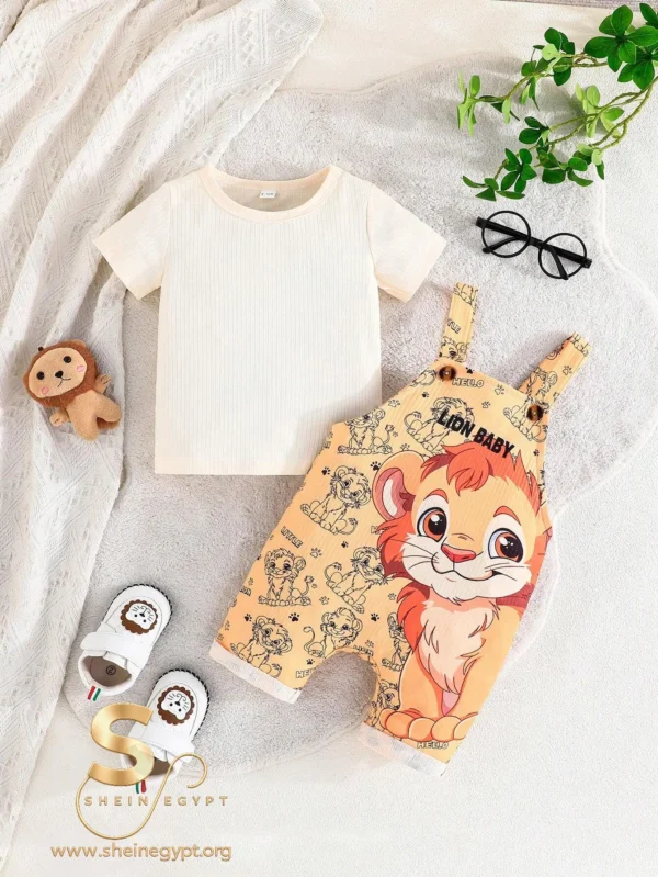 Baby boy summer casual outfit