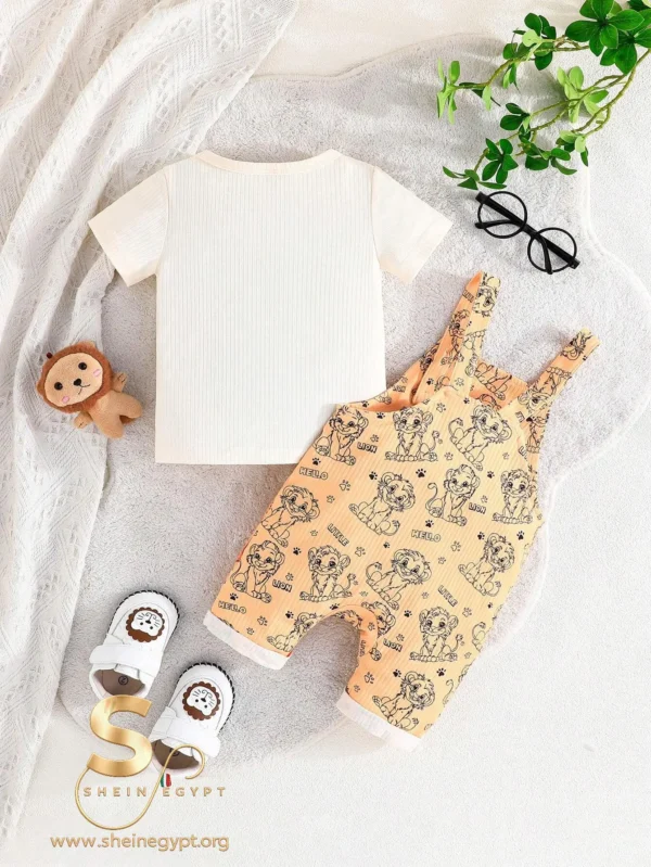 Baby boy summer casual outfit